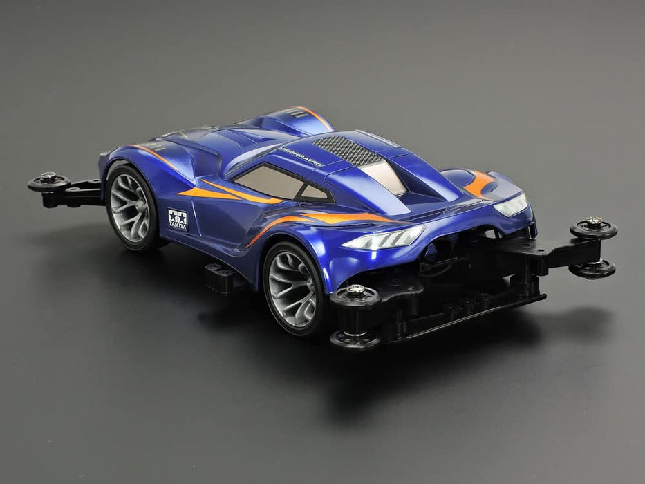 TAMIYA 18658-000 Mini 4WD CHEVALIER (MA Chassis) Royal Blue Plastic Model Kit_5