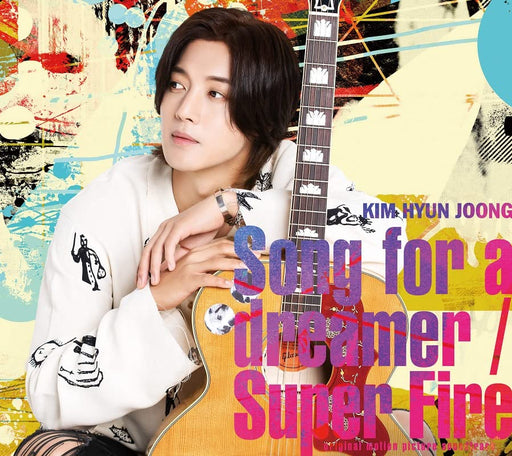 [CD+DVD] Song for a dreamer Type-A First Edition KIM HYUN JOONG DNME-0065 NEW_1
