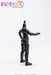 PICCODO BODY8 PLUS Deformed Action Doll Body PIC D003PB Pure Black H95xW40xD12mm_4