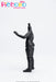 PICCODO BODY8 PLUS Deformed Action Doll Body PIC D003PB Pure Black H95xW40xD12mm_5