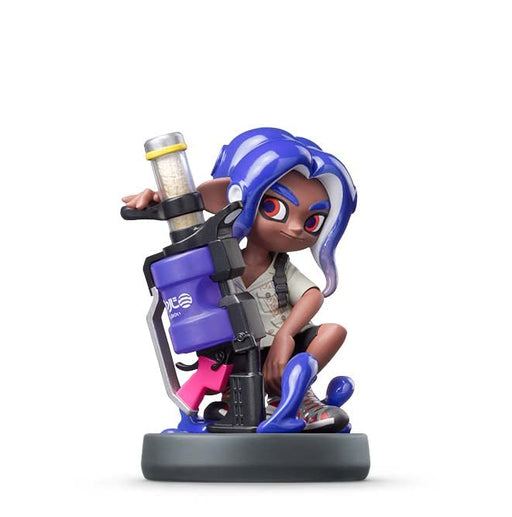 Nintendo Amiibo Octoling Blue Splatoon Series NVL-C-AEAT Character Action Figure_2