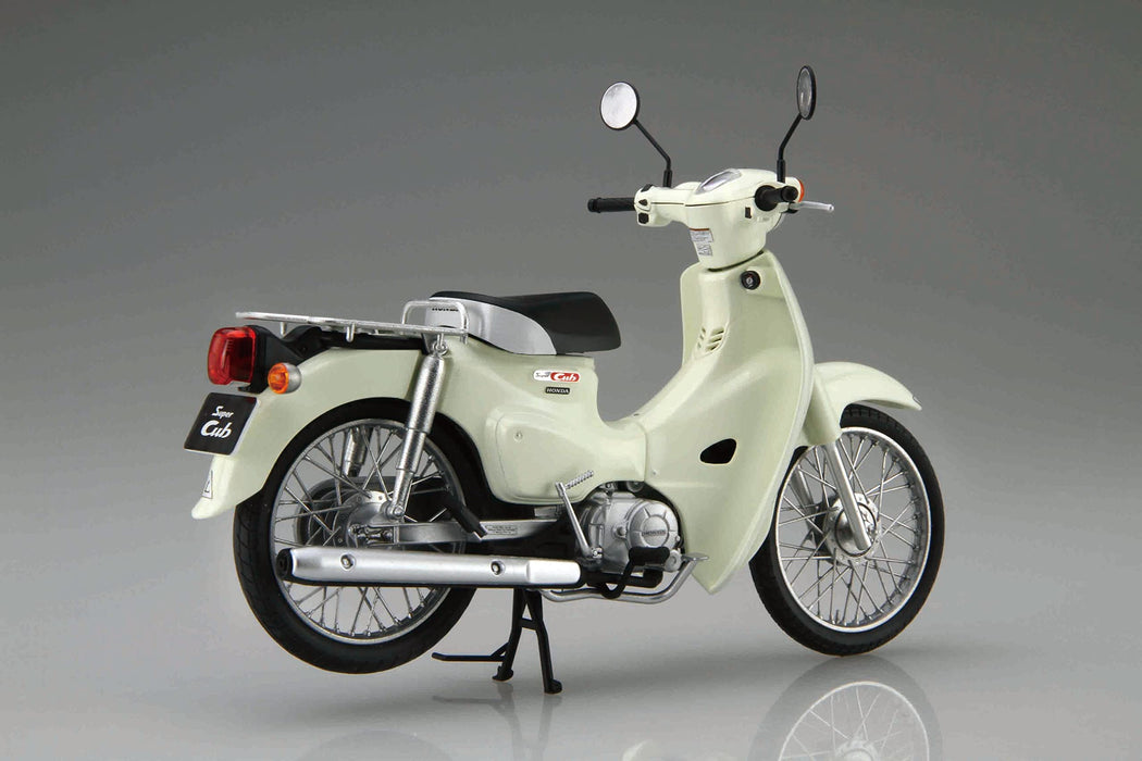 Fujimi 1/12 Honda Super Cub 110 Classical White Plastic Model Kit 12NX-9 NEW_3