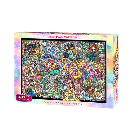 Tenyo Disney Princess Collection Stained Glass 300 Piece Puzzle D-300-057 NEW_2