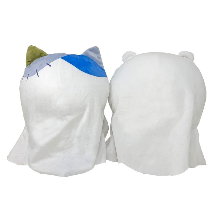 Chiikawa Ghost Sheet Big Plush Doll Set Hachiware & Chiikawa FuRyu Prize NEW_5