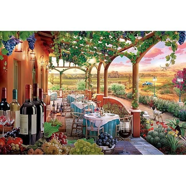 APPLEONE 1000piece jigsaw puzzle Angelo Bonito Winery at Dusk 50x75cm 1000-881_1