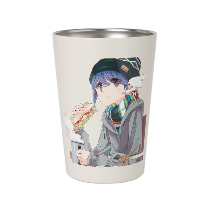 Hobby Stock Laid-Back Camp 2-Way Tumbler Shima Rin 450ml Stainless Steel NEW_1