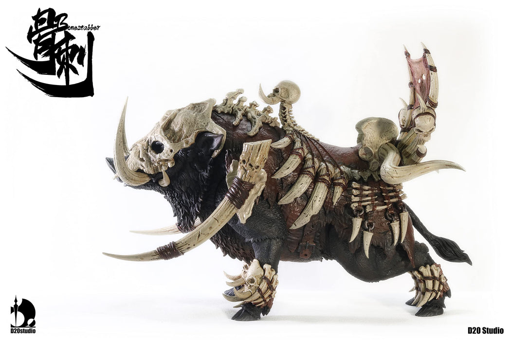 D20studio Battle Boar Bone Stabber Black 1/12 Scale PVC&ABS Action Figure NEW_4