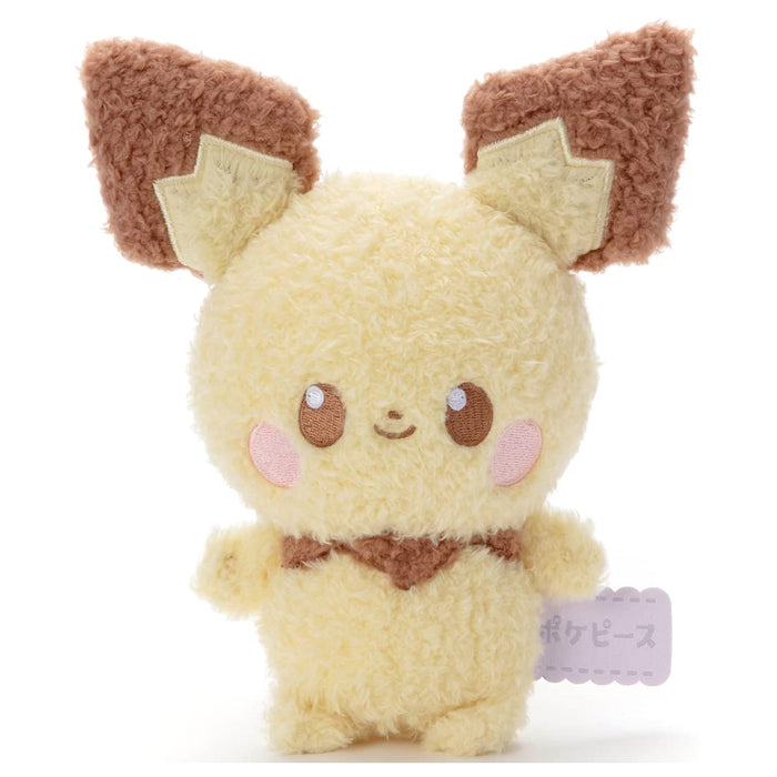 TAKARATOMY A.R.T.S Pokemon Pokepiece Plush Doll Pichu H17cm 727641 polyester NEW_1