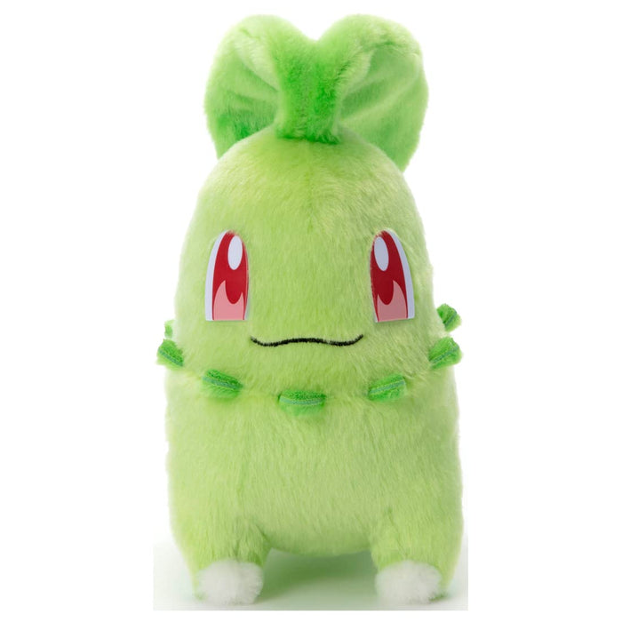 TAKARATOMY A.R.T.S Pokemon I choose you! Pokemon Get Plush Chikorita ‎736988 NEW_1