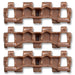 Model Kasten 1/35 SK series T55 tank track movable Plastic model parts ‎SK-59_2