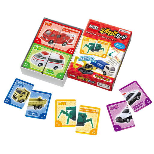 Ginpo Matching Cards Tomica 56-cards Manual Included 3+ Card Game W52xD1xH74mm_2