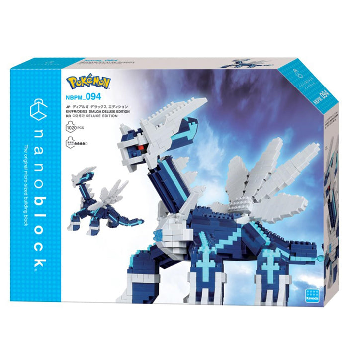 Kawada Pokemon Nanoblock Dialga Deluxe Edition 1020 pcs NBPM_094 Plastic Block_5