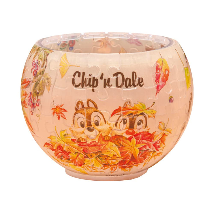 Chip & Dale Let's Play Together 80 Piece Lampshade Puzzle Yanoman ‎2201-65 NEW_1