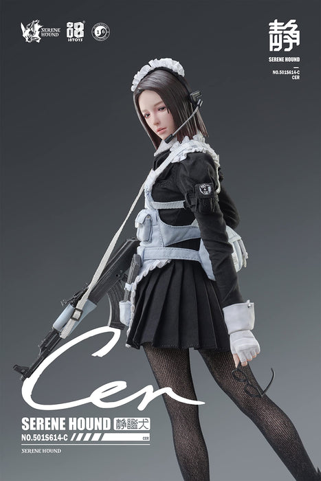 I8TOYS SERENE HOUND Series  501S614-C Cerberus Maid Corps Cell 1/6 Figure NEW_7