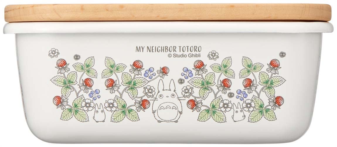 My Neighbor Totoro Enameled Butter Case Studio Ghibli 500ml ENBT5-A Skater NEW_2