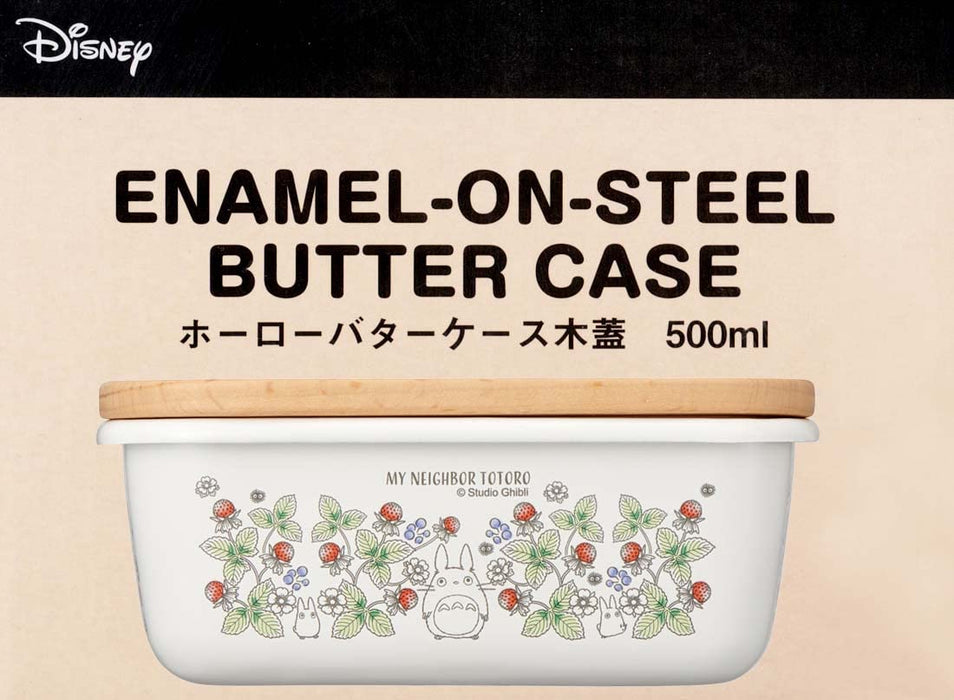 My Neighbor Totoro Enameled Butter Case Studio Ghibli 500ml ENBT5-A Skater NEW_8