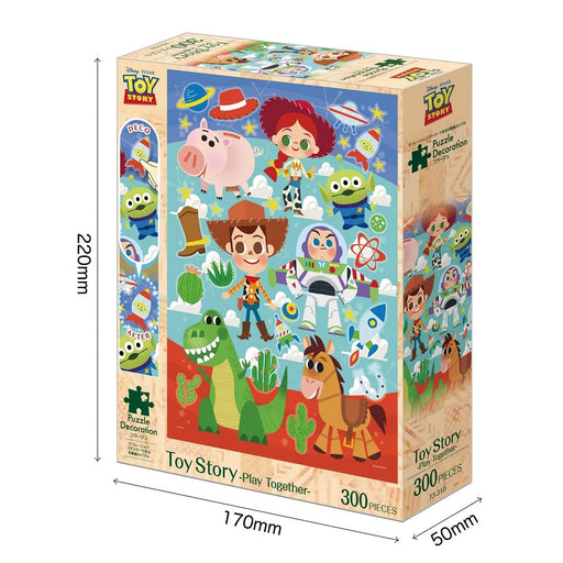 EPOCH 300pc Disney Toy Story Jigsaw Puzzle Play Together 26x38cm ‎73-310 NEW_2