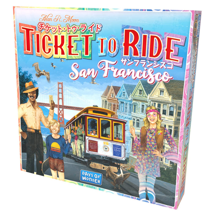 Hobby Japan Board Game Ticket to Ride San Francisco for 8+ 2-4 people Japanese_1