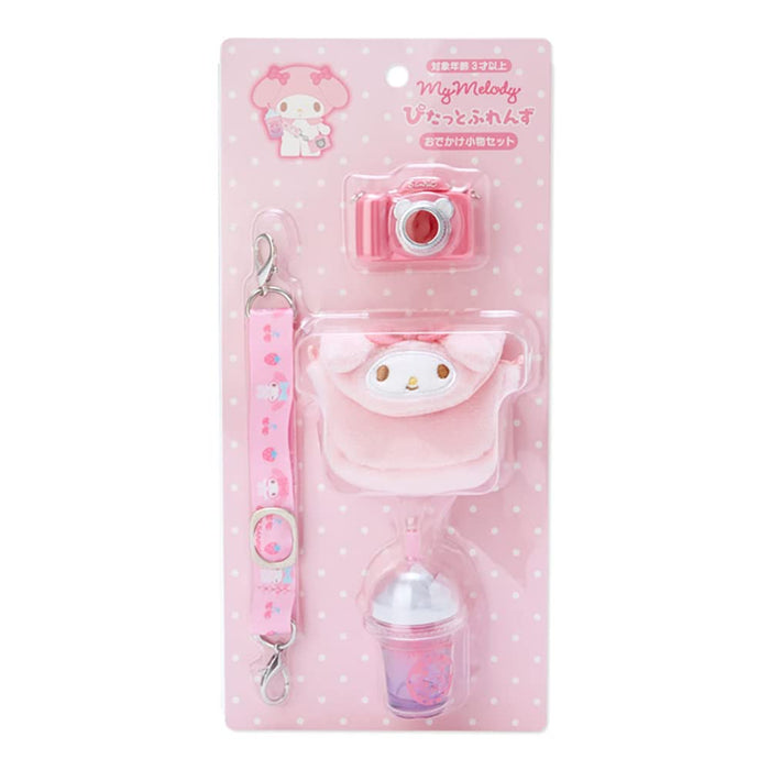 SANRIO my melody Odekake Accessory Set Pitatto Friends 51092 one size Pink NEW_1