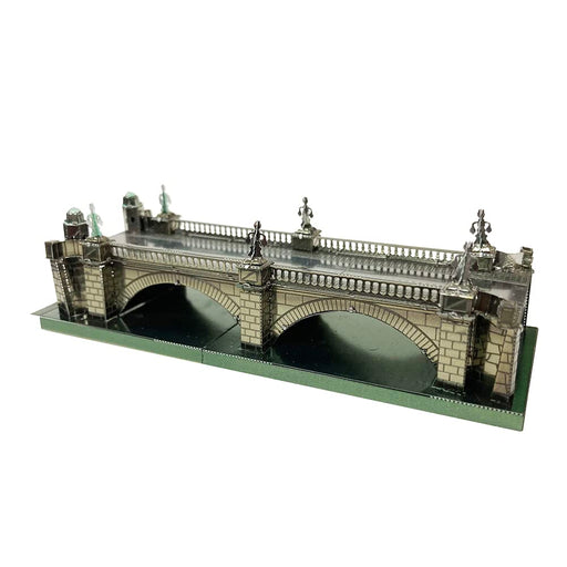 Tenyo Metallic Nano Puzzle T-ME-016M Double Bridge 4.2x12x3.2cm Alloy Steel NEW_1