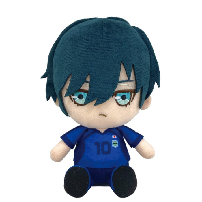 Bandai Namco Nui Blue Lock Rin Itoshi Chibi Plush Doll 180mm Polyester 2674 NEW_1