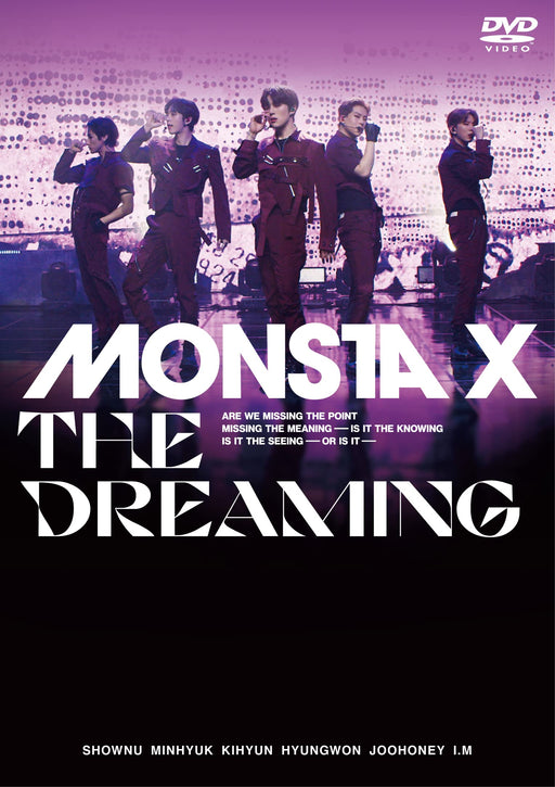 [DVD] MONSTA X THE DREAMING JAPAN STANDARD EDITION EYBF-13940 K-Pop Concert NEW_2