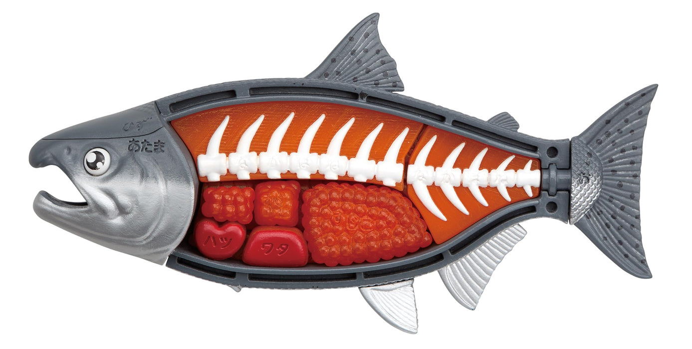 Megahouse Special King Salmon Puzzle Buying Whole Fish Sushi 3D puzzle ‎MGH51710_3