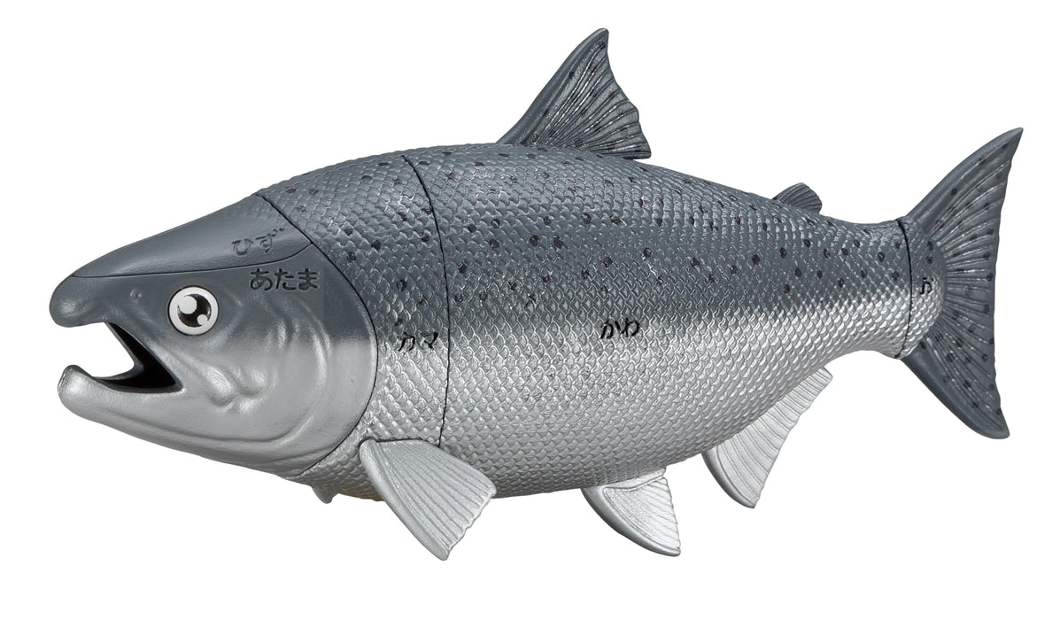 Megahouse Special King Salmon Puzzle Buying Whole Fish Sushi 3D puzzle ‎MGH51710_8