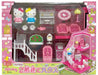 Muraoka Hello Kitty Lovely 2-story House Kitty & Mimie and Doll Furnitures NEW_1