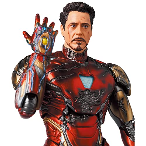 MAFEX No.195 MARVEL AVENGERS: ENDGAME IRON MAN MARK85 BATTLE DAMAGE Ver. Figure_5