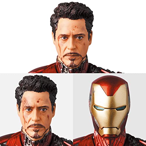 MAFEX No.195 MARVEL AVENGERS: ENDGAME IRON MAN MARK85 BATTLE DAMAGE Ver. Figure_7