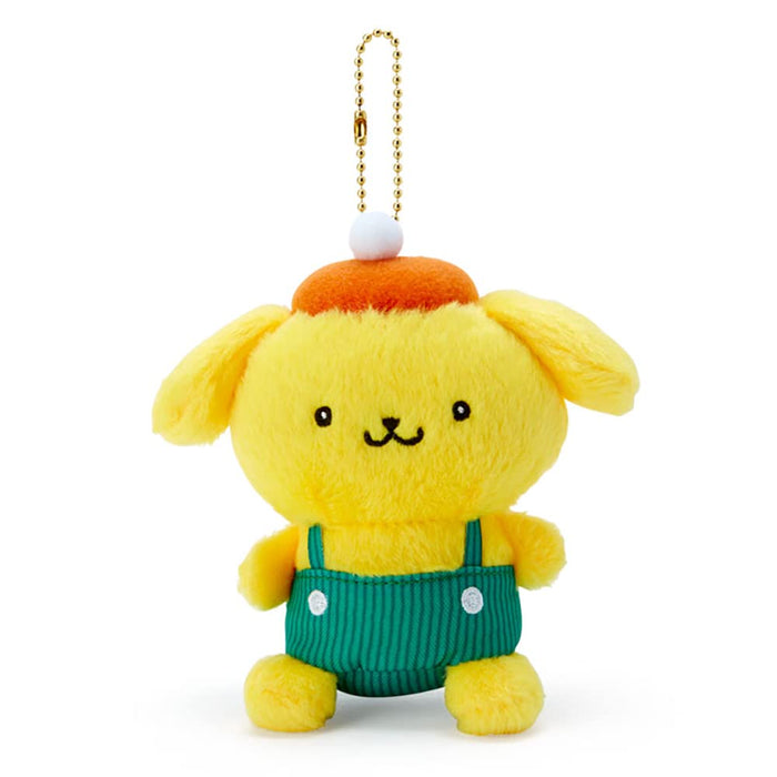 Sanrio Pompompurin Mascot Holder Keychain Retro Room Design 12x5.5x12cm 489786_1