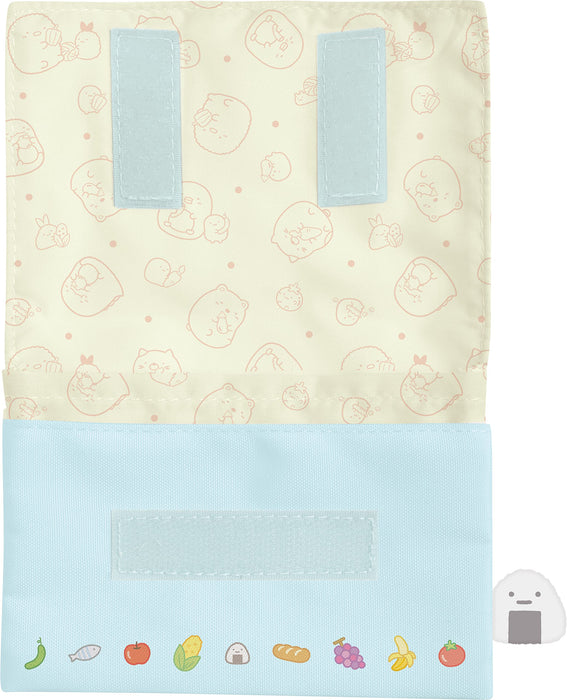 San-X Sumikko Gurashi Welcome! Food Kingdom Multi-Pocket Polyester Pouch CA36201_2