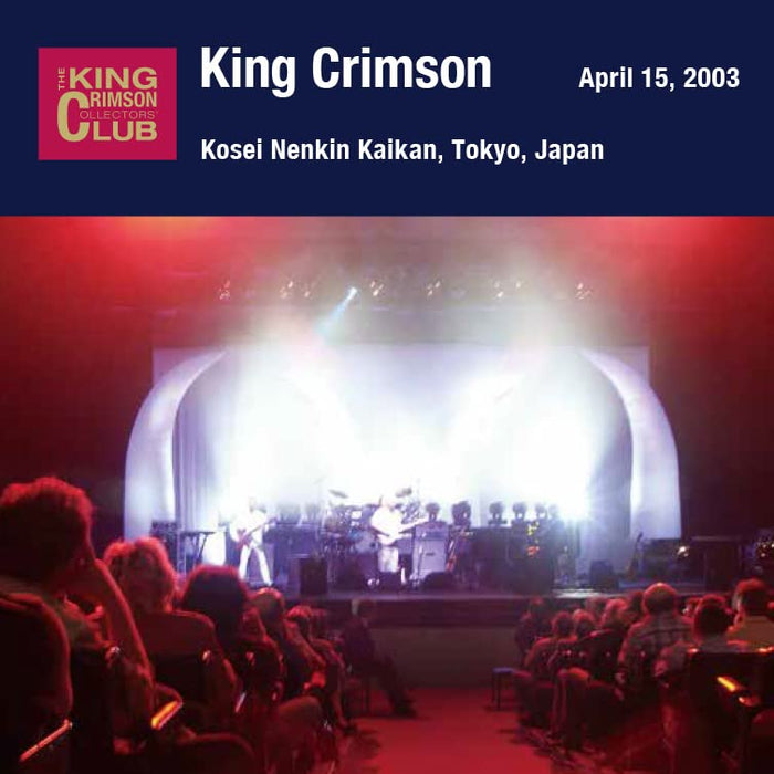 KING CRIMSON TOKYO, JAPAN 2003.04.17 LIVE JAPAN MINI LP 2 SHM-CD POCS1916 NEW_1