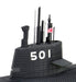 PIT-ROAD 1/350 JMSDF Submarine SS-501 SORYU Painted Semi-finished Model JBM07_4