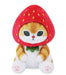Taito Mofusand Fruits Nyan Strawberry Cat BIG Plush Doll 30cm Polyester NEW_1