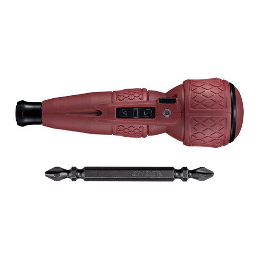 VESSEL 220USB-S1DR Electric Ball Grip Driver Dull Red With 1 Bit High Speed NEW_1