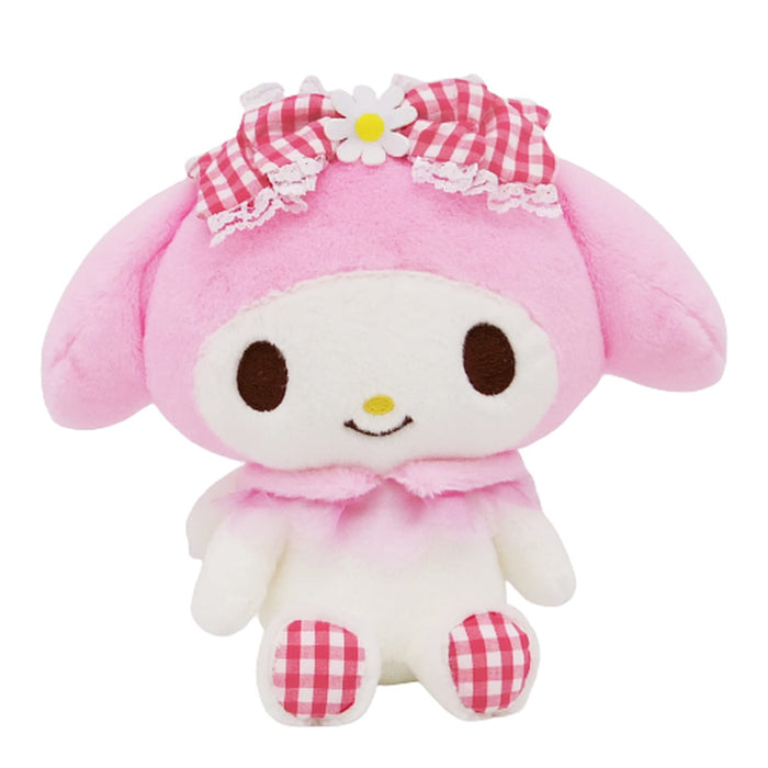 Nakajima Corporation Sanrio Gingham Angel My Melody Plush Doll 180216-23 NEW_1