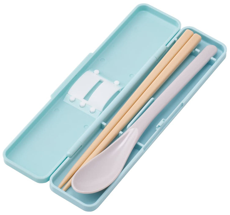 Skater Howl's Moving Castle Lunch Chopsticks Spoon cutlery Set CCS3SAAG-A NEW_3