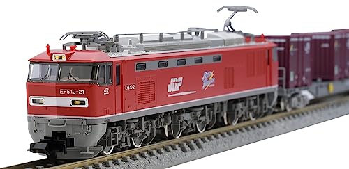 TOMIX N gauge 98485 JR EF510-0 Class Container Train Set 3-cars Model Train NEW_1