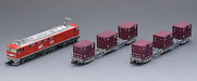 TOMIX N gauge 98485 JR EF510-0 Class Container Train Set 3-cars Model Train NEW_2