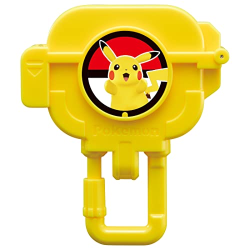 TAKARATOMY A.R.T.S Pokemon Mezasta Tag Holder Set DX Pikachu Version Toy NEW_1