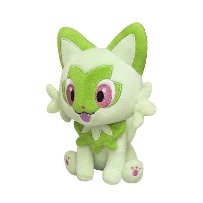 Pokemon All Star Collection Plush Doll Sprigatito S W13xD15xH18cm PP233 NEW_1