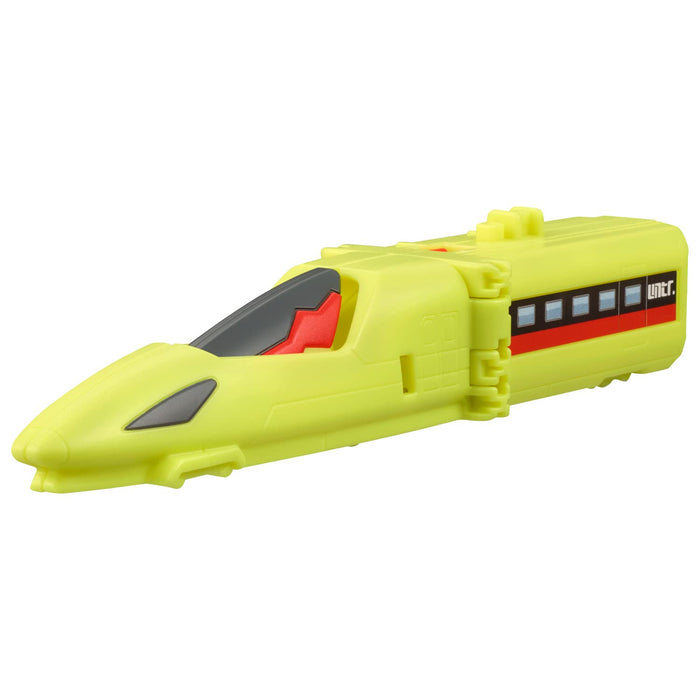 Bandai Unitroborn Unitrobo High Speed Train Cheese Plastic Action Figure Yellow_5