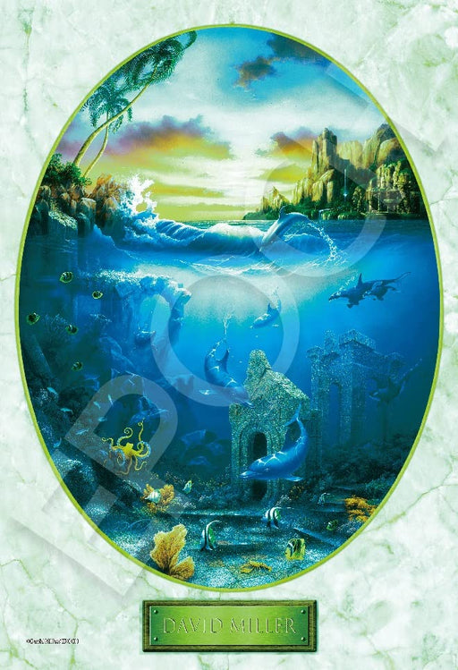 EPOCH 300-Piece Jigsaw Puzzle Dolphin Gathering 26x38cm ‎28-339s David Miller_2