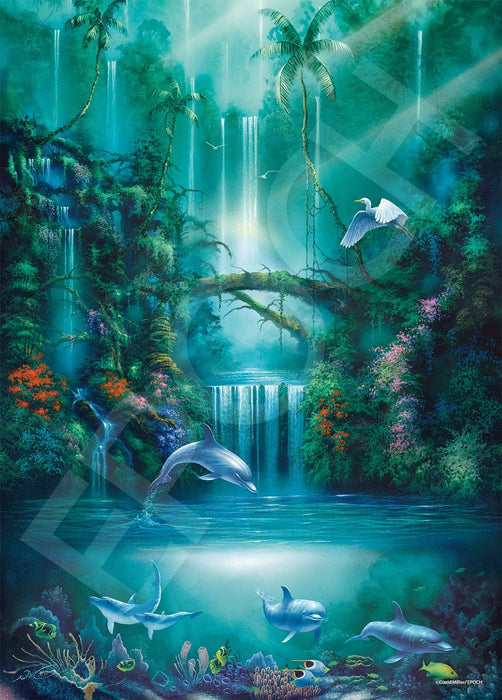 Enchanted Pool Super Small Piece Jigsaw Puzzle 2000 Pieces 38x53cm 54-716 NEW_1