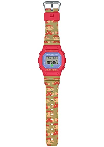 CASIO G-Shock DW-5600SMB-4JR Nintendo Super Mario Bros. Limited Red Watch NEW_2