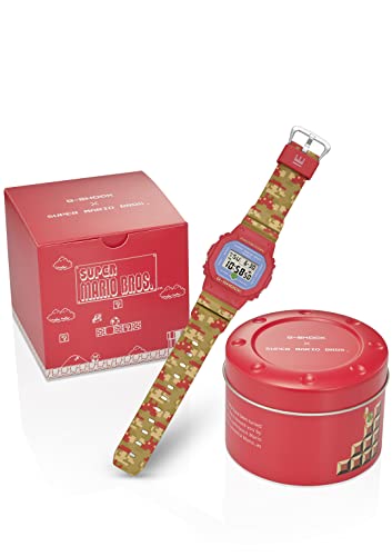 CASIO G-Shock DW-5600SMB-4JR Nintendo Super Mario Bros. Limited Red Watch NEW_4