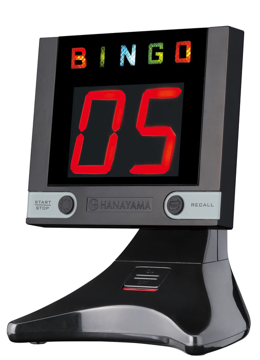 Hanayama Electronic Bingo machine The digibingo black Battery Powered LED NEW_1