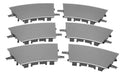 Tomytec The Moving BUS System C-002-2 Road Part C103-30-RO Set of 6 ‎325581 NEW_1